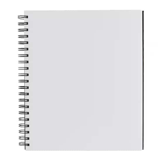 Black Hard Cover Mixed Media Pad by Artist's Loft™, 8.5" x 11"